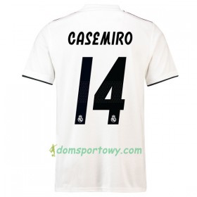 Koszulka Real Madryt Casemiro 14 Domowe Koszulki Piłkarskie 2018-2019 Krótki Rękaw